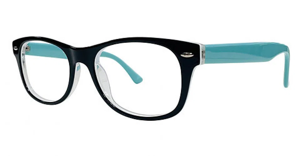 Daisy Fuentes DFLDahlia Eyeglasses - Teal - view 6